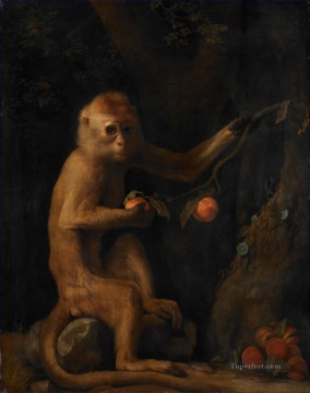 猿 Painting - ジョージ・スタブスの猿